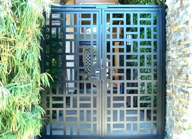 cửa cổng nhà vườn 6